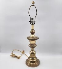 Vintage Automax Solid Brass Lamp No. 11418 Table Lamp Neoclassical Mid-Century  picture