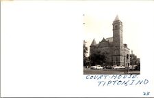 Real Photo Postcard Court House in Tipton, Indiana picture
