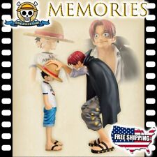Anime One Four Emperors Shanks & Straw Hat Luffy PVC Action Figure Collect Gifts picture