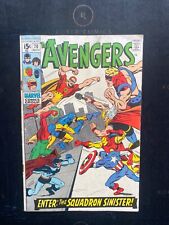 AVENGERS #70 Marvel 1969, 1st appearance SQUADRON SINISTER picture