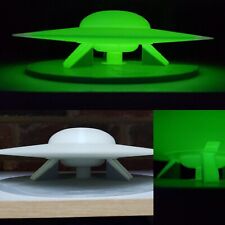 C-57D UFO/Flying Saucer (from Forbidden Planet) -Large Glow-in-the-Dark - Landed picture
