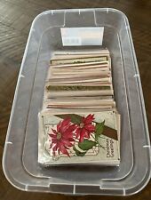 Nice Lot of~100 Antique  Christmas~Vintage 1900's Xmas Postcards~in sleeves~k328 picture