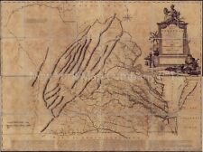 1770 Map of Virginia | Virginia Wall Art Map Reproduction | Virginia Wall Art | picture