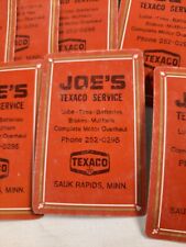 Vintage Joe's Texaco Service Sauk Rapids Minnesota playing cards NOT A FULL DECK picture