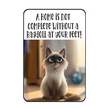 Cute Ragdoll Cat Fridge Magnet The Purr-fect Ragdoll Cat Family Gift 3