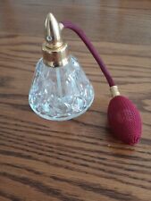 vintage cut glass perfume bottle picture
