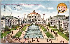1909 Cascades And Group Of United States Government Buildings Posted Postcard picture