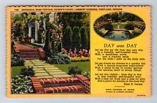 Portland OR-Oregon, Entrance, Rose Festival Queen's Court, Vintage Postcard picture