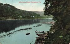 Allegheny River Rockmere Oil City Pennsylvania PA 1910 Postcard picture