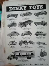 Kvc7 Ephemera 1953 advert dinky toys Cooper Bristol racing car picture