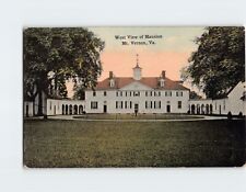 Postcard Washington's Mansion West Front Mount Vernon Virginia USA picture