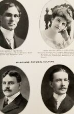 Notable Cincinnati Men of 1903 Photos MUSICIANS & DRAMATIC READERS Schuster D8 picture