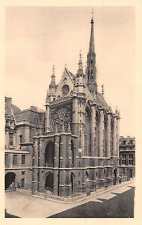 PARIS FRANCE La Sainte Chapelle Exterior Postcard 8046 picture
