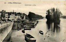 CPA Val-d'Oise PONTOISE L'Ile pontoons (983258) picture