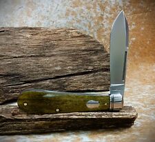 RoseCraft Blades Nolichucky Jack RCT011 Vintage Moss Brown Bone D2 Spear Point picture