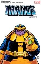 🟦🟨 THANOS ANNUAL #1 SKOTTIE YOUNG'S BIG MARVEL VARIANT *6/26/24 PRESALE picture
