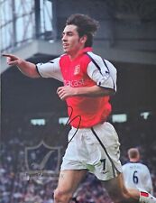 Robert Pires ARSENAL Signed 16x12 Photo OnlineCOA AFTAL picture