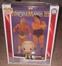 **ON SALE**Funko Pop Slam Cover with Case: WWE - Hulk Hogan  #04 picture