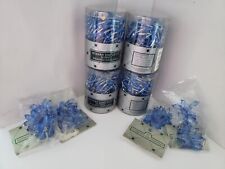 VTG 8 pc lot 30  ft each Garland Ornament Home for the Holidays Blue Silver NIP picture