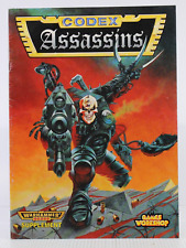 H9 Warhammer 40k Games Workshop Codex ASSASSINS Combat Game Book 1997 picture
