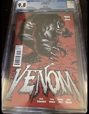Venom #1 CGC 9.8 NM/MT 2011 Marvel 2nd Print Red Classic Cover Quesada Variant picture