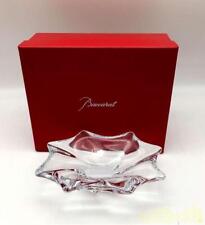 Baccarat 17.0 cm Cadix Ashtray Clear Color Crystal Glass Made in France With Box picture