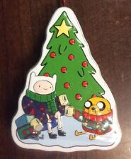 Adventure Time Finn & Friends Holiday Tin Filled With Watermelon Flavored Candy picture