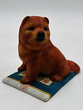 Chow Chow Dog Ornament 1987 Franklin Mint picture