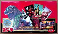 🔥 Rare Vintage Godzilla 🐊 JPP/Amada 1995 Trading Cards Box 🔥  picture