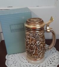 Avon Gold Rush Stein 1987 8 1/2” tall Numbered  San Francisco Gold Rush picture