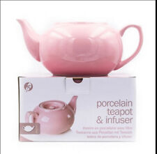 Ceramic Teapot (Pink) - PersonaliTEA New Teaware Filter Basket  picture