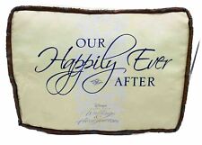 Disney Cruise Line Fairy Tale Weddings & Honeymoons Happily Ever Pillow; DAMAGE picture