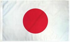 Japan Flag 2x3ft Polyester Banner Country Asia Smaller Grommets Man Cave Garage picture