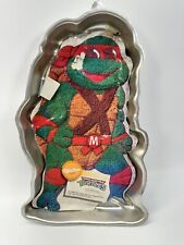 Vintage Teenage Mutant Ninja Turtles Wilton Cake Pan Mold Michelangelo 2105-3075 picture