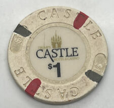 Trump’s Castle $1 Casino Chip Atlantic City New Jersey 1985-1997 picture