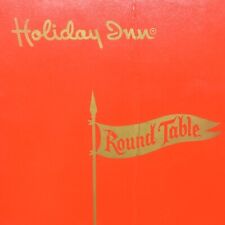 Vintage 1950s Round Table Dining Room Restaurant Menu Holiday Inn Hotel picture
