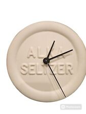 Alka Seltzer Tablet Clock New In Box VINTAGE -1990'S-RARE  picture