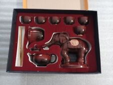 Chinese Elephant Tea Pot Set With Six Cups & More picture