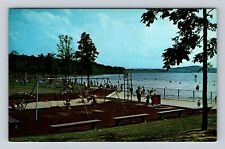 Patton PA-Pennsylvania, Prince Gallitzin St Park Swimming Area Vintage Postcard picture