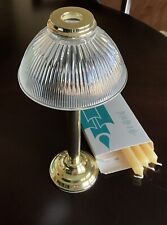 Partylite P0472 Retired Vintage Gaslight Candle Lamp-Includes Three New Candles picture
