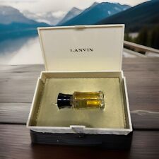 Vintage Lanvin Crescendo Extract Paris New York Mini Perfume Parfum Sample W Box picture