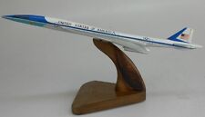 HSCT NASA Air Force One SST Airplane Desk Wood Model Small New picture