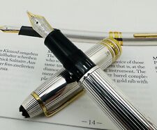 Montblanc Meisterstuck Solitaire 925 Sterling Silver No. 146 Fountain Pen picture