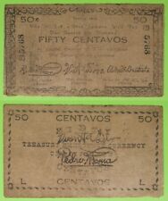 1943 Philippines ~ FREE SAMAR 50 Centavos ~ WWII Emergency Note ~ SMR-134 picture