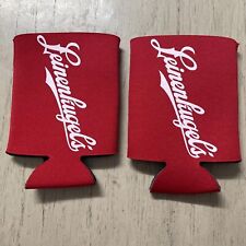 Lot of 2 LEINENKUGEL'S BEER CAN COOLER COOZIE COOLIE KOOZIE HUGGIE Red - NEW picture