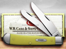 Case xx Knife Trapper Yellow Synthetic Carbon Steel Pocket Knives 00161 picture