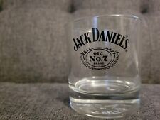 Vintage Jack Daniel's 'Old No. 7 Brand' Embossed Bottom Rocks Glass USA picture