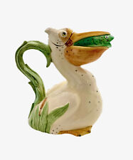 Pelican Fitz and Floyd F&F Lidded Pitcher Adorable Summer Kitchen Dinning Decor picture