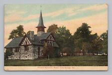 Postcard Rennert Memorial Buena Vista Springs Pennsylvania c1911 picture