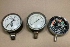Lot of (3) Vintage Dial Gage Gauge (North American, Marshalltown, RAC)  picture